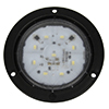 Peterson LED Work Light Round Amp Flange Mount 4" Multi-volt 818W-9