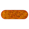 Peterson Led Front Park Turn Oval 10 Diode Amp Housing Grommet Mount, 6.5" X 2.25" 820A-10