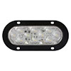 Peterson Led Back-Up Light Oval Amp Flange Mount, 7.88" X 3.63" 823C-10