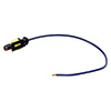 Peterson Plug Single Lead Signal Amp Stripped Wire 8" - 880-49