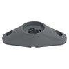 Peterson Bracket Flat Surface Mount Gray 4.00" X 1.516" - B186-10