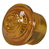 Peterson Led Marker/Clearance, PC-Rated with Amp Connector .75", Amber, Bulk Pack - M177A-AMP