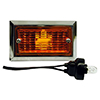 Peterson Amber Rectangular Clearance/Side Marker Light V126A