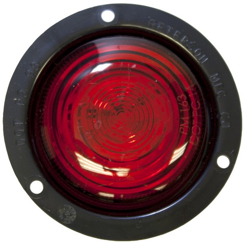 Peterson 197KFR 197 LumenX 2-1/2" PC-Rated LED Clearance & Side Marker Lights 2-1/2" Red LED Clearance/ Side Marker, F