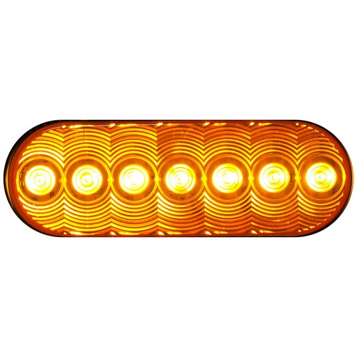 Peterson 820A-7/823A-7 LumenX Oval LED Front & Rear Turn Signal, AMP