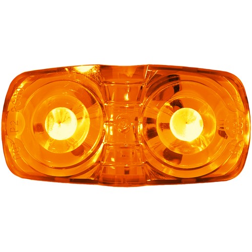 Peterson 38 LED Clearance and Side Market Light Amber w/.180 bullets V38A