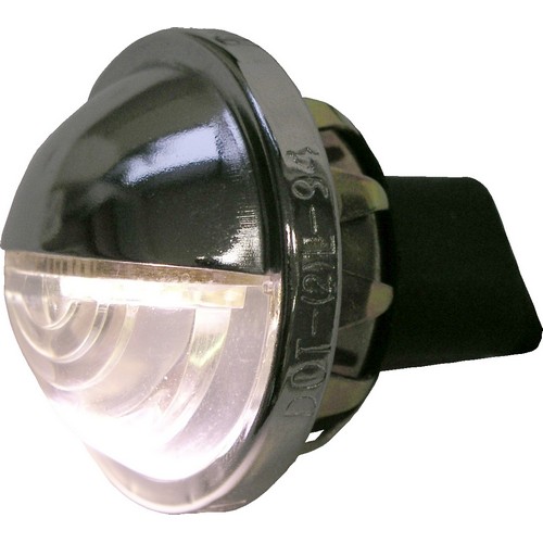 Peterson 298 Great White Low-Draw Chrome LED License Light