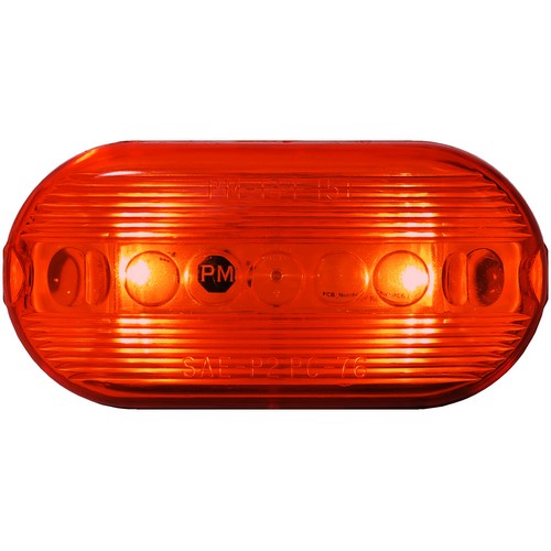 Peterson 35R-MV 35 LED Clearance and Side Market Lights Red w/Stripped Wires