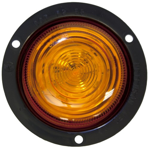Peterson M197FA 197 LumenX 2-1/2" PC-Rated LED Clearance & Side Marker Lights 2-1/2" Amber LED Clearance/ Side Marker,