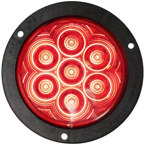 Peterson 817R-7/818R-7 LumenX 4" Round LED Stop, Turn & Tail Lights, AMP
