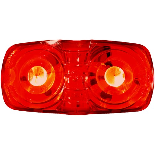 Peterson 38 LED Clearance and Side Market Light Red w/Stripped Wires - M38R-MV