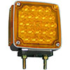 Peterson LED Park, Turn Signal With Side Marker Rectangular Amber/Amber 4.72"X4.59" - V327AA