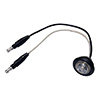 Peterson LED Utility, Round, w/ two .180 Bullets 0.75", White, Bulk Pack - M177C-BT2