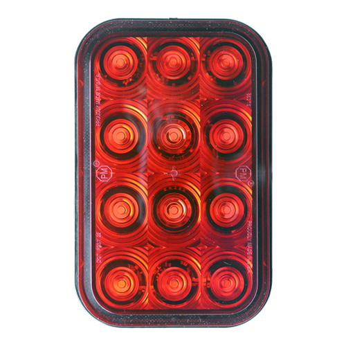 Peterson LED Stop Tail Turn RCT AMP HSG 5.30'X3.44" MV - M853R