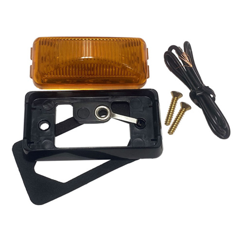 Peterson LED Marker Clearance PC RECT BKT KIT 2.48"X1.2" - V203BKA