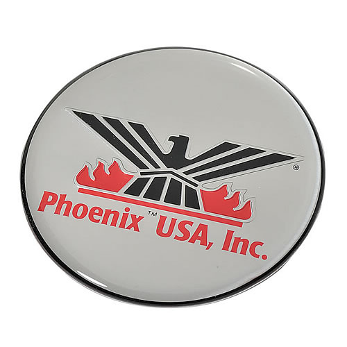 Phoenix USA Logo Domed 2.75 Phoenix USA InC - CLPH275