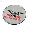 Phoenix USA Logo Domed 2.75 Phoenix USA InC - CLPH275