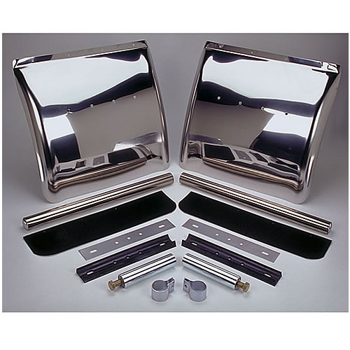 Phoenix USA SS Fender 21 with Quarter Fender Fits Trucks with 16 and 19.5 x 6 with Wheels - QF22