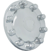 Phoenix USA Hub Cover Kit SS Front 10 Lug 335MM BC Pair - QH1400F