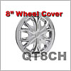 Phoenix USA QT Hub Cover ABS Black 6 Lug on 5.5 in BC QuickTrim - QT655BHN