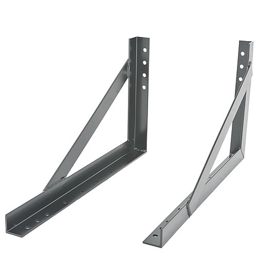 Phoenix USA ToBx Bracket Super Hvy Duty L-Arm Mount 24L x 6H Steel Pr - TBP007
