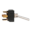 Pollak Toggle Switch, On-Off-On, Blade Terminal - 34-577LQ