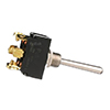 Pollak Toggle Switch, Mom On-Off-Mom On, Blade Terminal - 34-580L