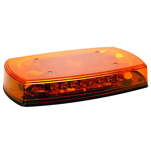 Preco LED Minibar 12-24VDC 18 flash patterns amber - 5411A