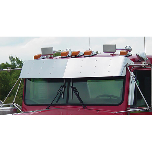 Roadworks Kw Flat Windshield Drop 12"