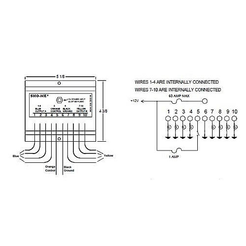 SHO-ME 03 Series Alternating Multi-Light Flasher - 03.W200