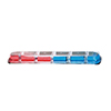 SHO-ME LED Stretch Bar 57" Amber/White - 11.1257.AW0
