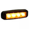 Star Versa Star LED Lights, 4 Diode, Black Bezel, 10-30V