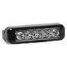 Star Versa LED Lights, Six LED Array, Black Bezel, Hood Clip Bracket, 10-30V