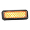Star DLXT Series LED Warning Lights, Black Bezel, 12V