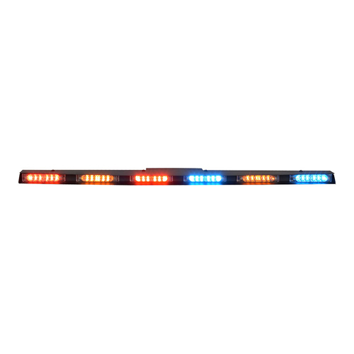 Star Rear Window Light, Six Lineum Dual Color Heads, 30" Long, for Ford Interceptor Suv, 10-16V - ULB38-TD-FISUV