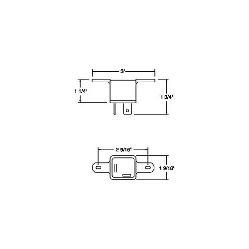 Truck Lite Ever-Flash Flasher, Bulk - 242-3