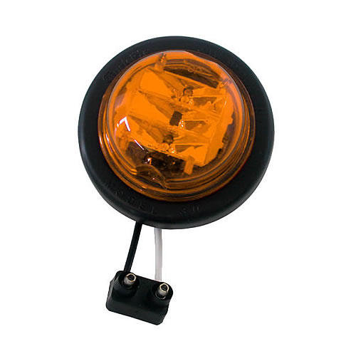 Truck-Lite 10 Series LED Red Round 2 Diode Marker Clearance Light P2 Fit N Forget Mc 10250r