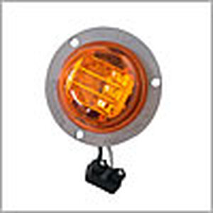 Truck Lite 30 Series, High Profile, LED, Red Round, 8 Diode, Marker Clearance Light - 30090R