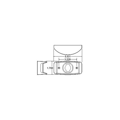 Truck Lite 30 Series Deflector Inner Mount - 30730