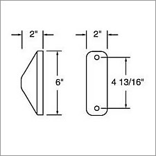 Truck Lite Auxiliary Turn & Marker Bulb Replaceable