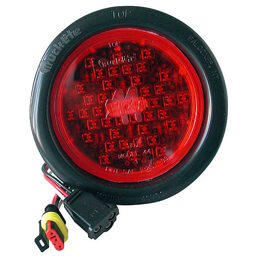 Truck Lite Super 44 , Stop/Turn/Tail, LED 4" Sealed, 6, 17 & 42 Diode Pattern