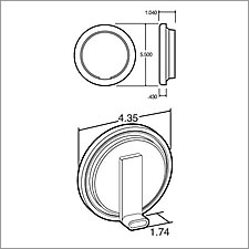 Truck Lite LED Super 44 Rear Turn