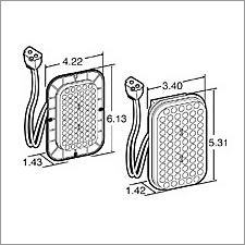 Truck Lite 45 Series Rear Turn LED Sealed 70 Diode Pattern