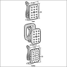 Truck Lite 45 Series Stop, Turn & Tail LED Sealed 15 Diode Pattern