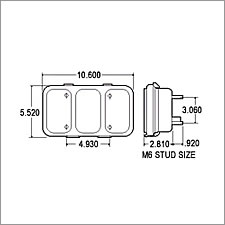Truck Lite Rubber Housed Module
