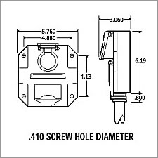 Truck Lite Nose Boxes - 50809