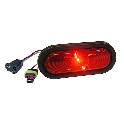 Truck Lite Super 66 Stop, Turn, & Tail LED Oval Sealed 1 Diode Pattern