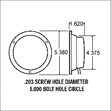 Truck Lite 80 Series Stop Tail Turn Lamp With Bulk Hsng - 80334R