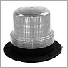 Truck Lite Round, Clear, Polycarbonate, Replacement Lens for Strobes & Beacons - 99252C