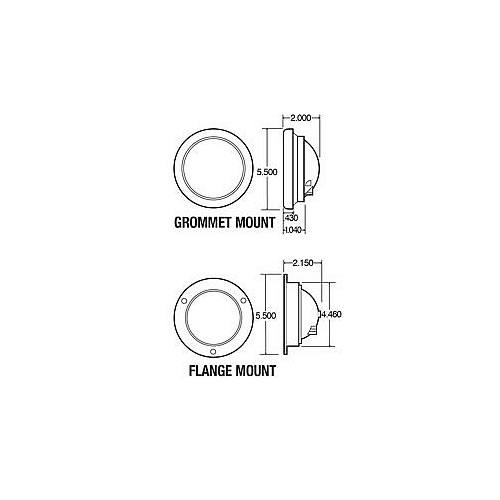 Truck Lite 40 Series Dome Lamp - 40227